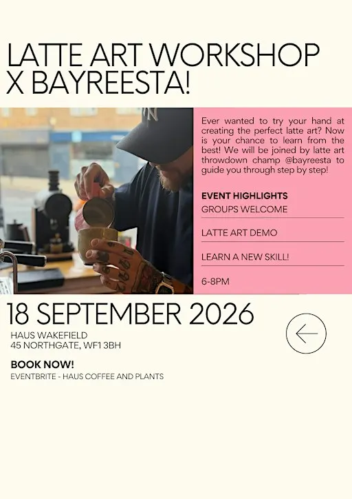 Latte Art Workshop HAUS X Bayreesta