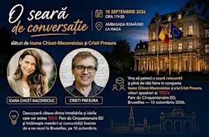 O seară de conversație alături de Ioana Chicet-Macoveiciucși Cristi Presura
