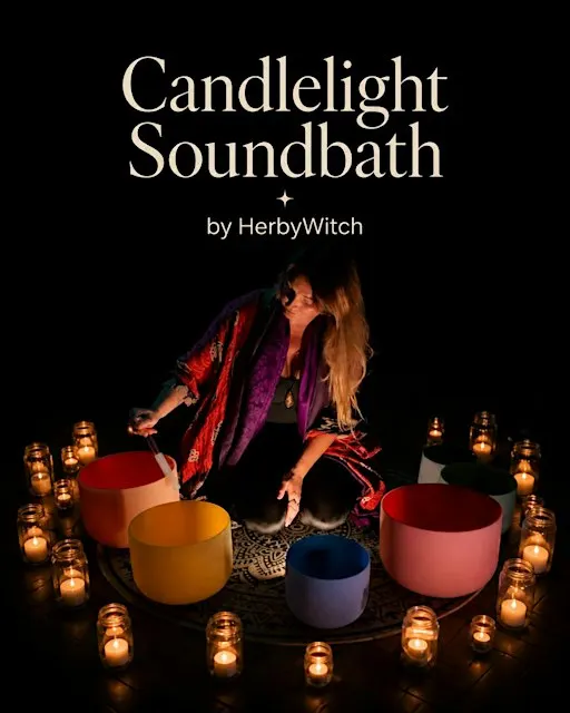 Candlelight Soundbath by HerbyWitch