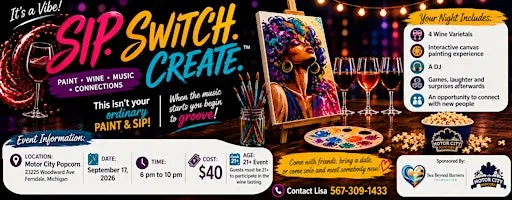 Sip, Switch, Create