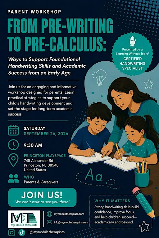 From Pre-Writing to Pre-Calculus: Ways to Support Foundational Handwriting