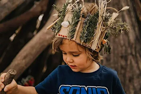 Wild Spring Botanical Crowns + Wands (ages 4-9)