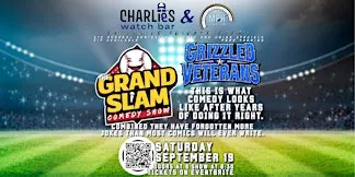 THE GRAND SLAM Comedy Show at Charlie's Watch Bar 09.19.2026