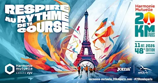 Entrainement n°3 de l'Harmonie Mutuelle 20km de Paris 2026