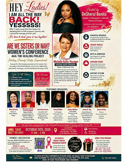 "ARE WE SISTERS OR NAH"? CONFERENCE