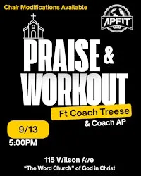 Praise & Workout w/ APFit ⛪️‼️