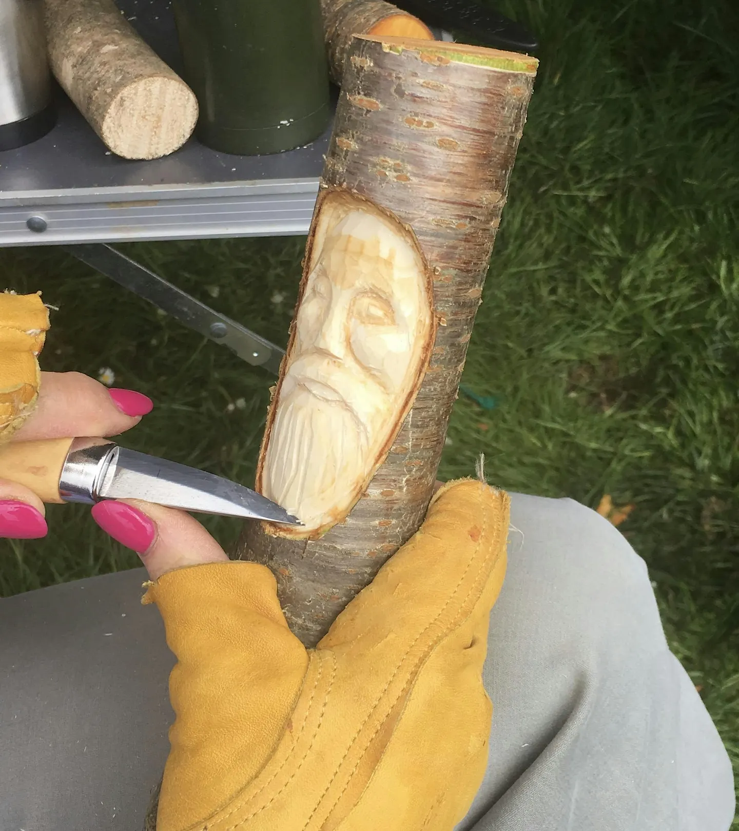 Create a Tree Spirit Wood Carving with Touch_Wood