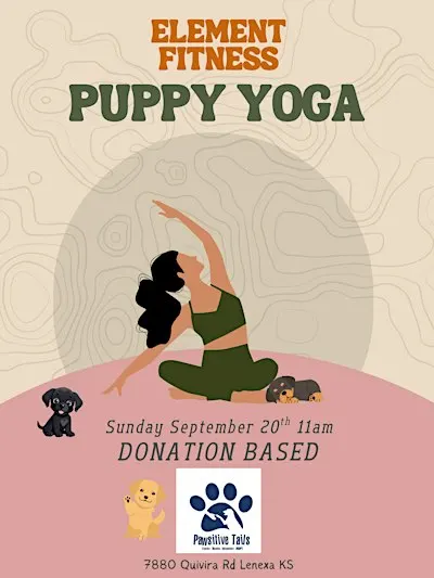 Element Fitness - Puppy Yoga