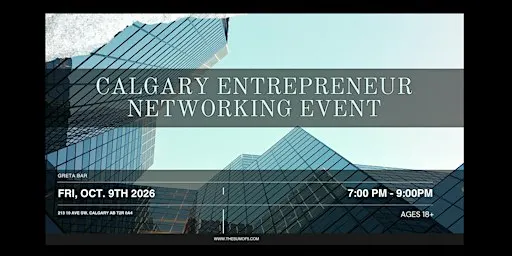 Calgary Entrepreneur Networking Event