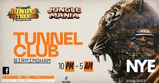 Jungle Gathering x Jungle Mania - NYE Birmingham