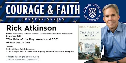 Book Talk - Rick Atkinson - The Fate of the Day