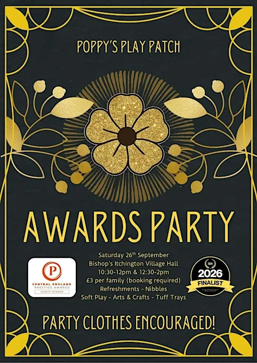 Poppy's Play Patch Awards Party