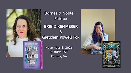 Brigid Kemmerer Discusses & Signs CAPTIVE TRAITOR KING