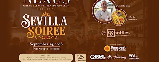 Sevilla Soirée | A Spanish Evening of Paella & Connections