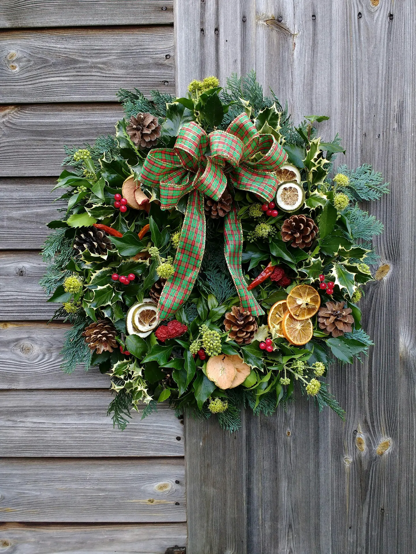 Christmas Wreath Workshop #1 with festive nibbles and refreshments