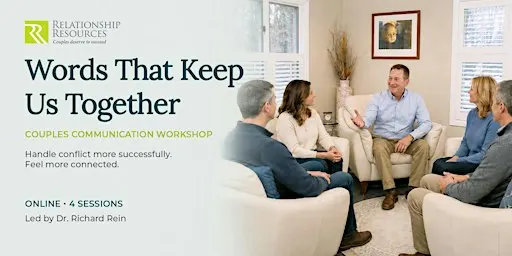 Words That Keep Us Together Couples Workshop - In Person