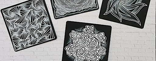 Zentangle Basics: Monotangles in White