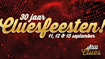 Cluesfeesten 11-12-13 September 2026