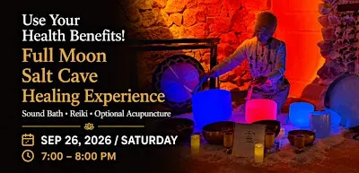 Release & Recharge: Full Moon Salt Cave Experience