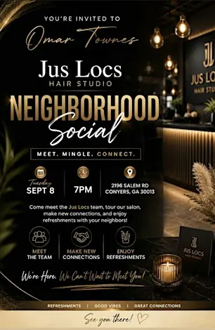 Jus Locs Hair Studio Neighborhood Social
