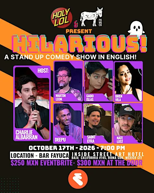 HILARIOUS! A (Spooky) Stand Up Comedy Show in English