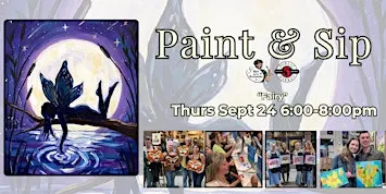 Paint & Sip in Eugene, Oregon “Fairy”