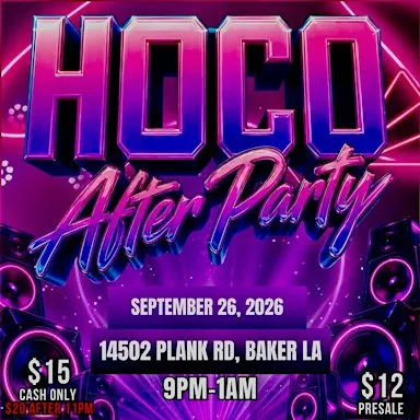 KCCC HOCO 2026 AFTERPARTY
