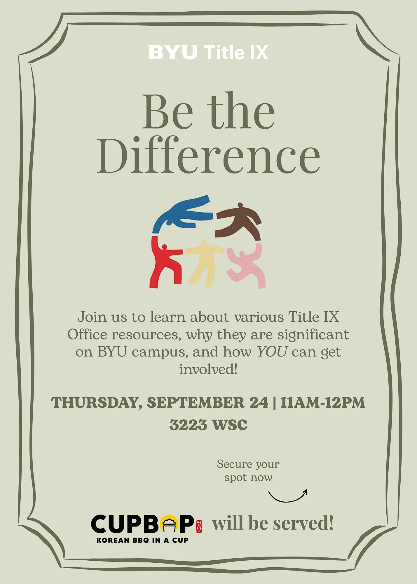 Be the Difference