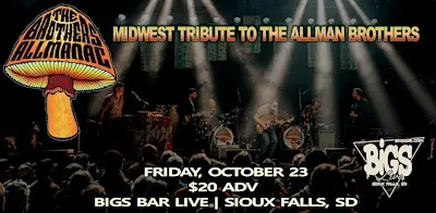 THE BROTHERS ALLMANAC (Allman Brothers Tribute) at Bigs Bar Live