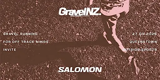 Salomon GRVL run Queenstown with Outside Sports + Run ZQN