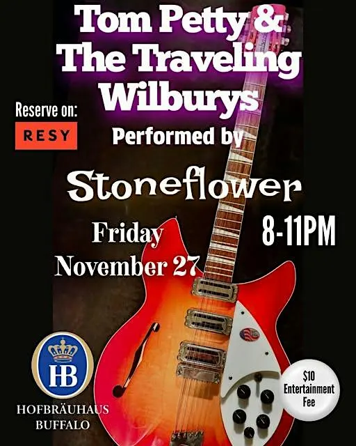 Stoneflower at Hofbräuhaus Buffalo ($10 cover at the door)