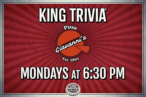 Trivia Night at Giavanni's Pizza
