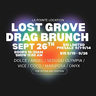 LOST GROVE DRAG BRUNCH