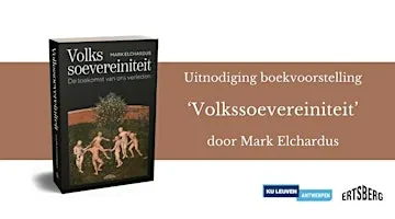 Boekvoorstelling: Mark Elchardus - 'Volkssoevereiniteit'