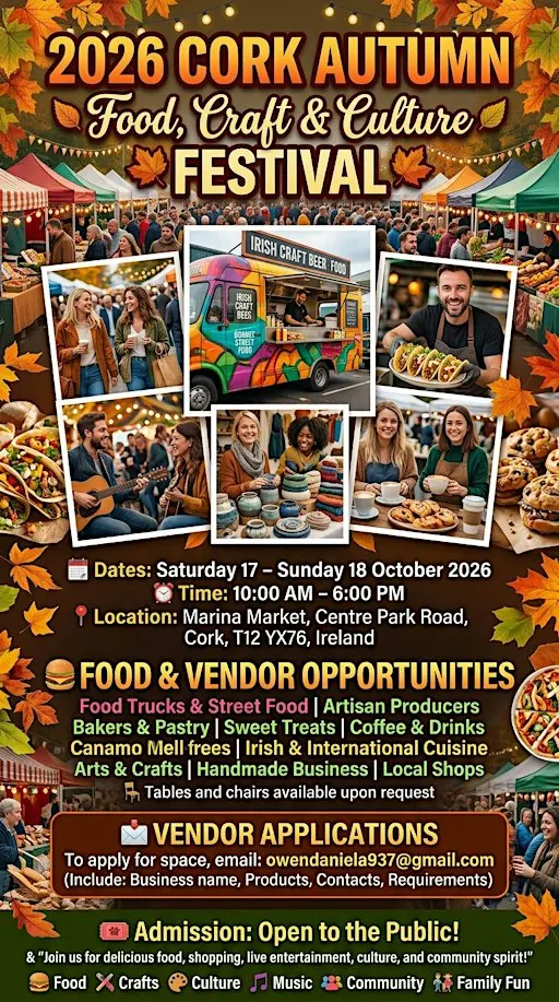 2026 Cork Autumn Food, Craft & Culture Festival