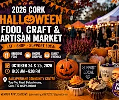 2026 Cork Halloween Food, Craft & Artisan Market