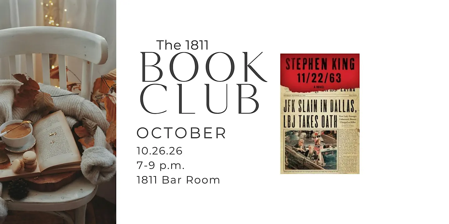 October Book Club: Stephen King's 11/22/63
