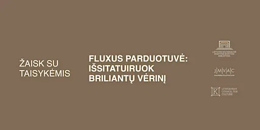 Fluxus parduotuvė: išsitatuiruok briliantų vėrinį