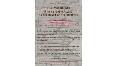DISCOVER THE ART OF DRY STONE WALLING IN THE HEART OF THE SPERRINS