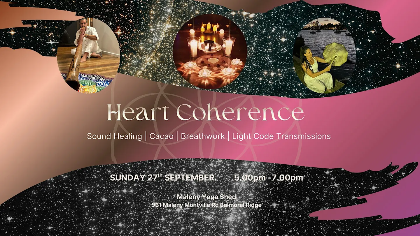 HEART COHERENCE ~ Sound Healing | Cacao | Breathwork | Light Codes