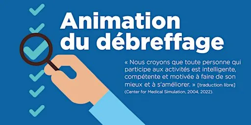 Animation du débreffage - 24 février 2027- Présentiel