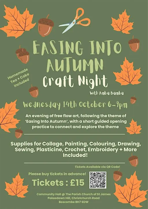 Craft Night - Easing into Autumn