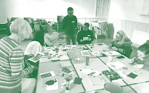 Saturday Art Workshop: Linocut Printing with James Green
