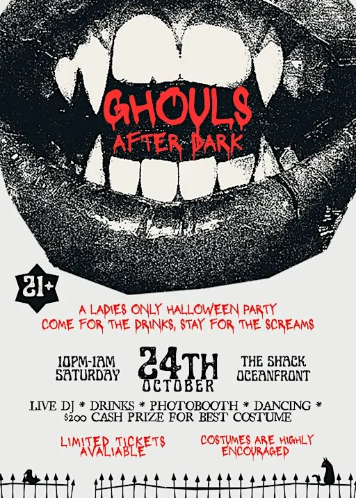 Ghouls After Dark: An All-Ladies Halloween Party