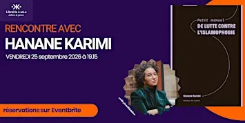 Rencontre avec H.Karimi pour "Petit manuel de lutte contre l'islamophobie"