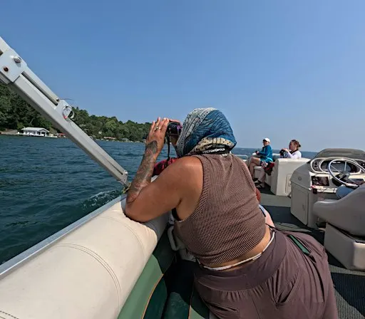 Birdwatching on a Boat w/a Canal & River History