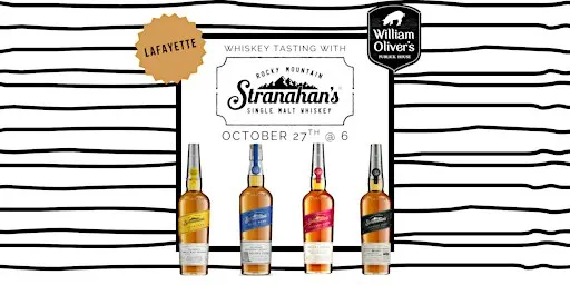 Stranahan's Whiskey Class {10/27} LAF