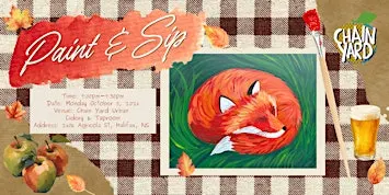 Paint & Sip at Chain Yard Urban Cider & Taproom
