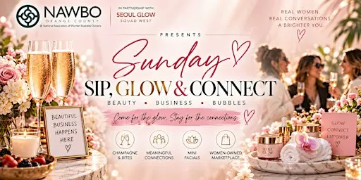 NAWBO- OC Sunday Sip, Glow & Connect