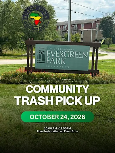 Community Trash Pick Up at Evergreen Park